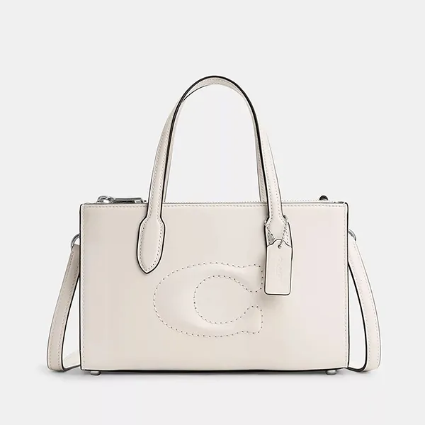 Túi Tote Nữ Coach Nina Small Bag CR097 Chalk Màu Trắng T_HD - Túi xách - Vua Hàng Hiệu