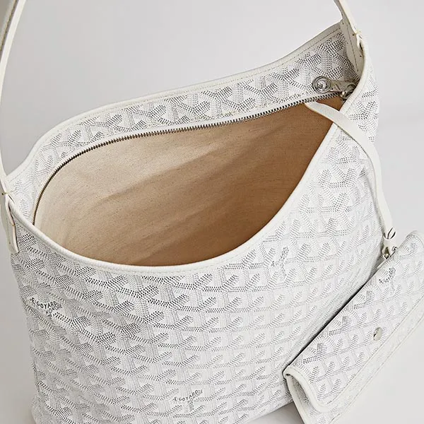 Túi Tote Nữ Goyard Bohème Hobo Bag White Màu Trắng - Túi xách - Vua Hàng Hiệu