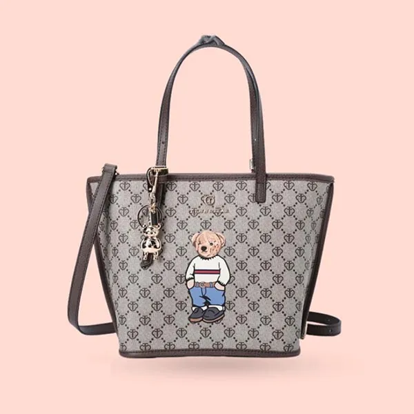Túi Tote Nữ TTWN BEAR TN3388 TN3661 Màu Xám (Kèm Ví)
