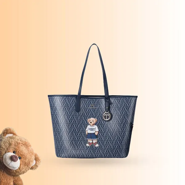 Túi Tote Nữ TTWN BEAR TN3522 Màu Xanh Size L