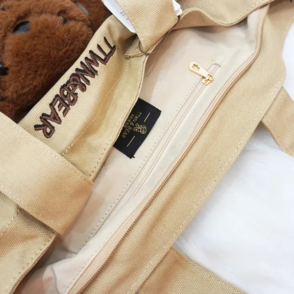 Túi Tote Nữ TTWN BEAR TN3667 Màu Be