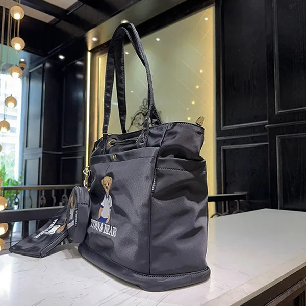 Túi Tote Nữ TTWN BEAR TN3722 3in1 Màu Đen