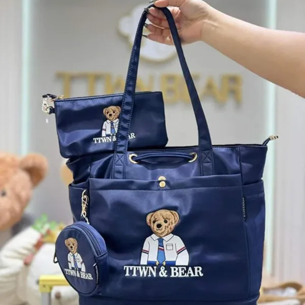 Túi Tote Nữ TTWN BEAR TN3722 3in1 Màu Xanh Navy