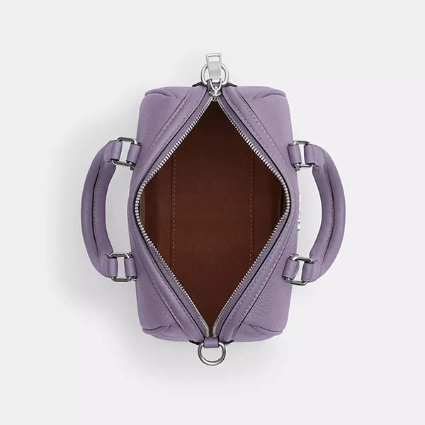 Túi Trống Nữ Coach Mini Rowan Crossbody CR247 Màu Tím
