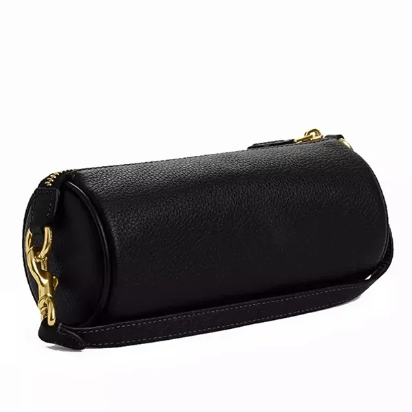 Túi Trống Nữ Coach Nolita Barrel Bag CP474 Màu Đen - Túi xách - Vua Hàng Hiệu