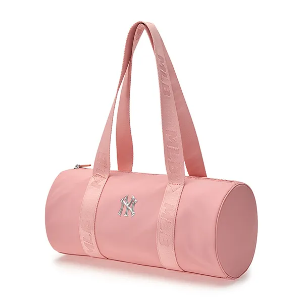 Túi Trống Nữ MLB Basic Nylon Sportive Shoulder Bag New York Yankees 3ABQL024N-50PKM Màu Hồng