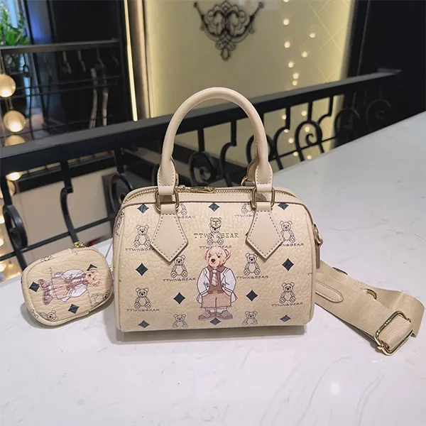 Túi Trống Nữ TTWN BEAR TN3386 Màu Be