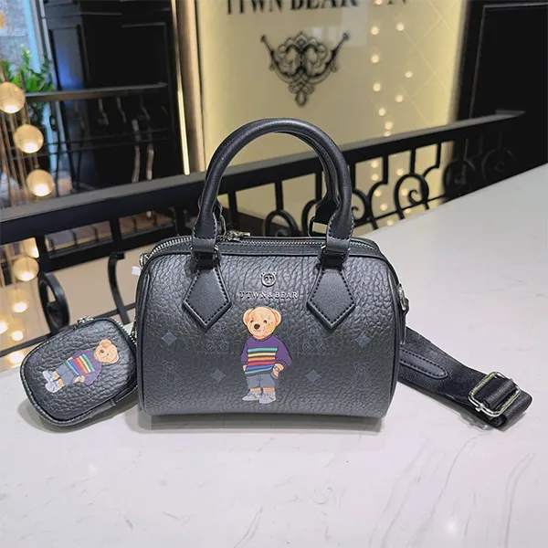 Túi Trống Nữ TTWN BEAR TN3386 Màu Đen