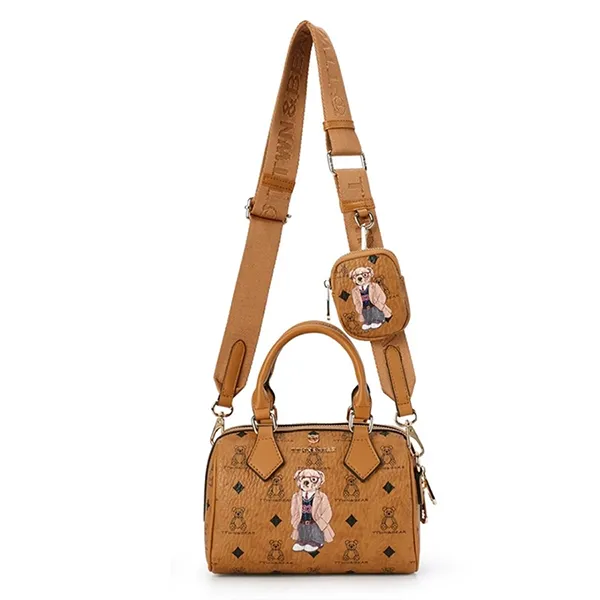 Túi Trống Nữ TTWN BEAR TN3386 Màu Nâu Khaki