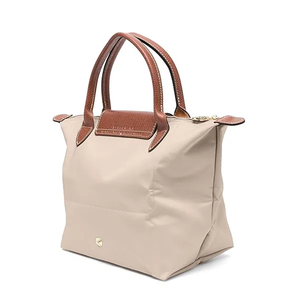 Túi Xách Nữ Longchamp Small Le Pliage Original Bag In Canvas L1621089P71 Màu Be - Túi xách - Vua Hàng Hiệu