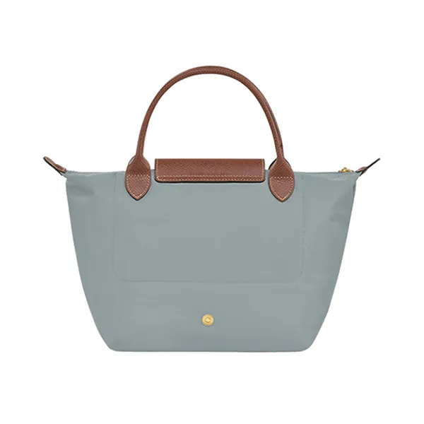 Túi Xách Nữ Longchamp Small Le Pliage Original Bag In Canvas L1621089P80 Màu Xám Nâu - Túi xách - Vua Hàng Hiệu