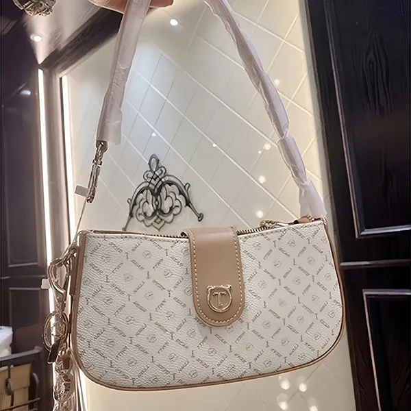 Túi Đeo Chéo Nữ TTWN BEAR TN2720 2660 Màu Trắng - Nâu