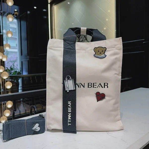 Túi Xách Nữ TTWN BEAR TN3304 DV639 Màu Be Size L