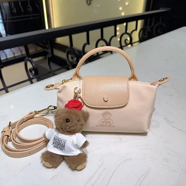 Túi Xách Nữ TTWN BEAR TN3589 30430 Màu Hồng Nhạt Size S - Túi xách - Vua Hàng Hiệu