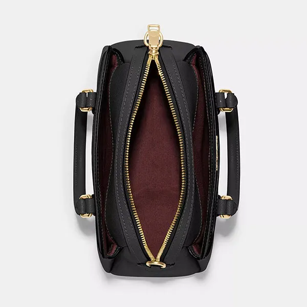 Túi Xách Tay Nữ Coach Mini Darcie Carryall Bag CH297 Màu Đen