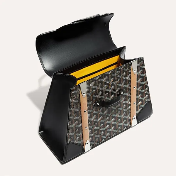 Túi Xách Tay Nữ Goyard Saigon PM Bag Màu Đen