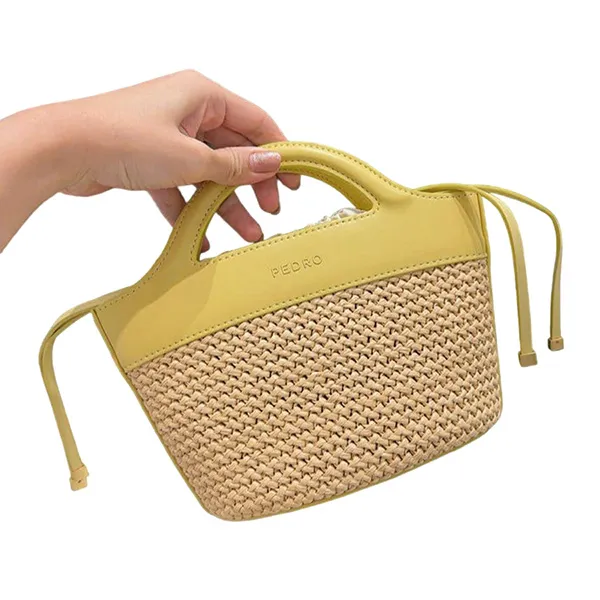Túi Xách Tay Nữ Pedro Taja Handbag Yellow PW2-56390034 Màu Vàng
