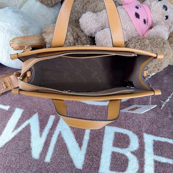 Túi Xách Tay Nữ TTWN BEAR TN3601 Màu Nâu Khaki