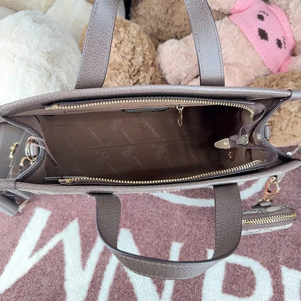 Túi Xách Tay Nữ TTWN BEAR TN3601 Màu Xám Nâu