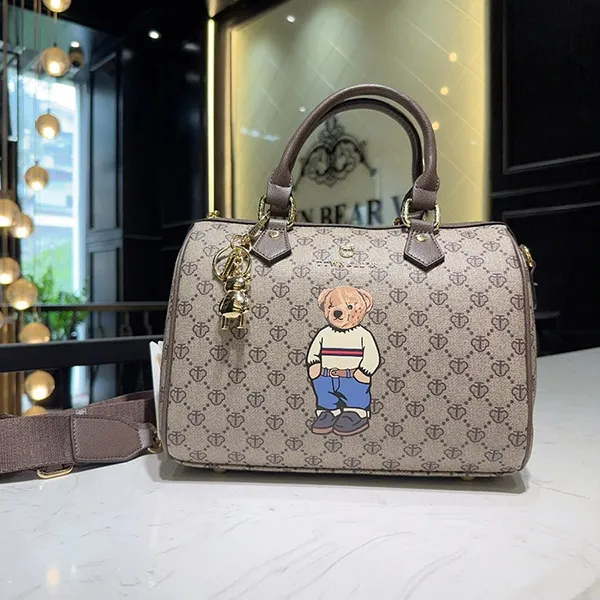 Túi Xách Tay Nữ TTWN BEAR TN3650 TN3561 Màu Xám