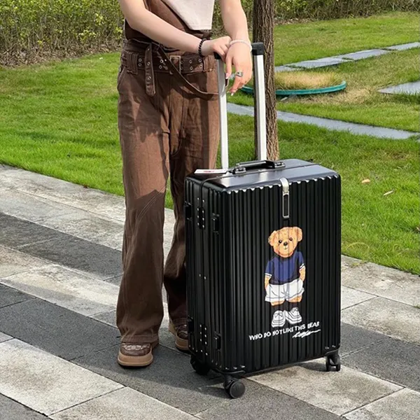 Vali Nữ TTWN BEAR TN7034 10010 Màu Đen Size 26inch