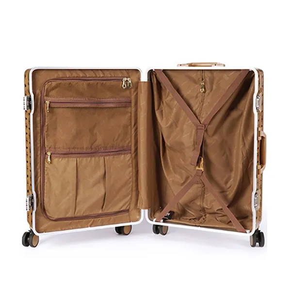 Vali Nữ TTWN BEAR TN7039 13730 Màu Nâu Khaki Size 24inch - Túi xách - Vua Hàng Hiệu