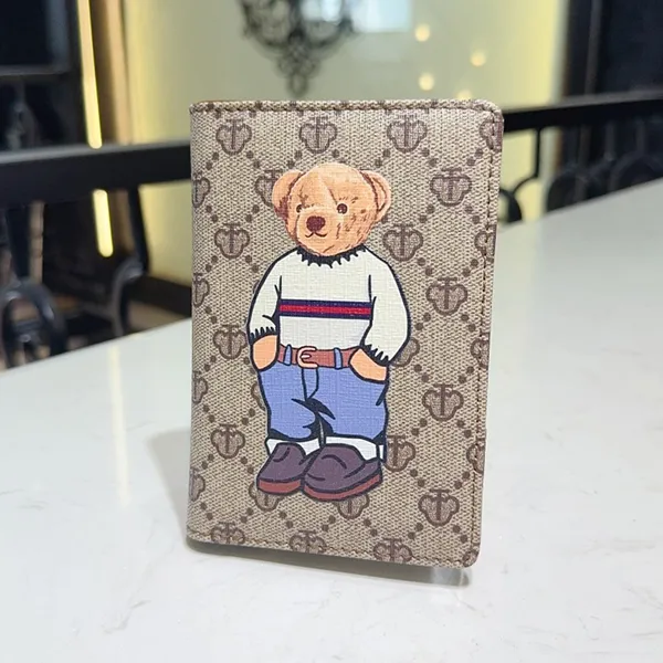 Ví Đựng Thẻ Nữ TTWN BEAR TT2504 TT2494 Màu Xám Nâu - Túi xách - Vua Hàng Hiệu