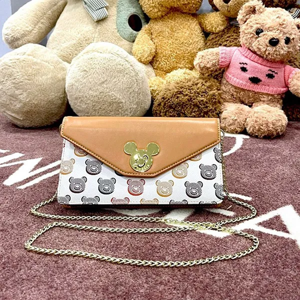 Ví Nữ TTWN BEAR TT2110 Màu Nâu - Trắng