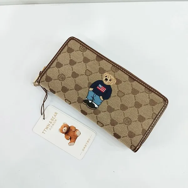Ví Nữ TTWN BEAR TT2381 TT2391 Màu Nâu Size L