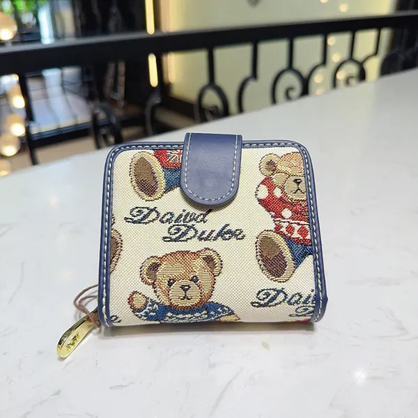 Ví Nữ TTWN BEAR TT980 A3060 Màu Be Xanh - Túi xách - Vua Hàng Hiệu
