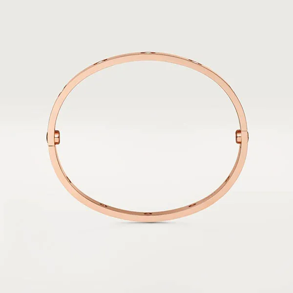 Vòng Đeo Tay Jewery Luxury Love Bracelet 10 Diamonds Màu Vàng Hồng