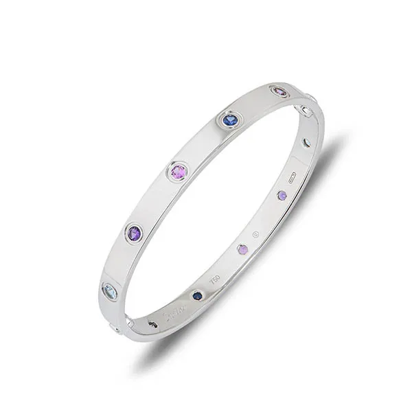 Vòng Đeo Tay Jewery Luxury Love Bracelet White Gold Màu Bạc