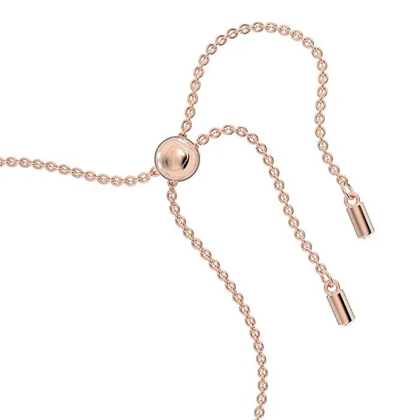 Vòng Đeo Tay Nữ Swarovski Sublima bracelet Heart, Small, Pink, Rose Gold-tone Plated 5640300 Màu Vàng Hồng - Trang sức - Vua Hàng Hiệu