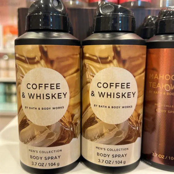 Xịt Thơm Toàn Thân Nam Bath & Body Works Coffee & Whiskey Body Spray 104g
