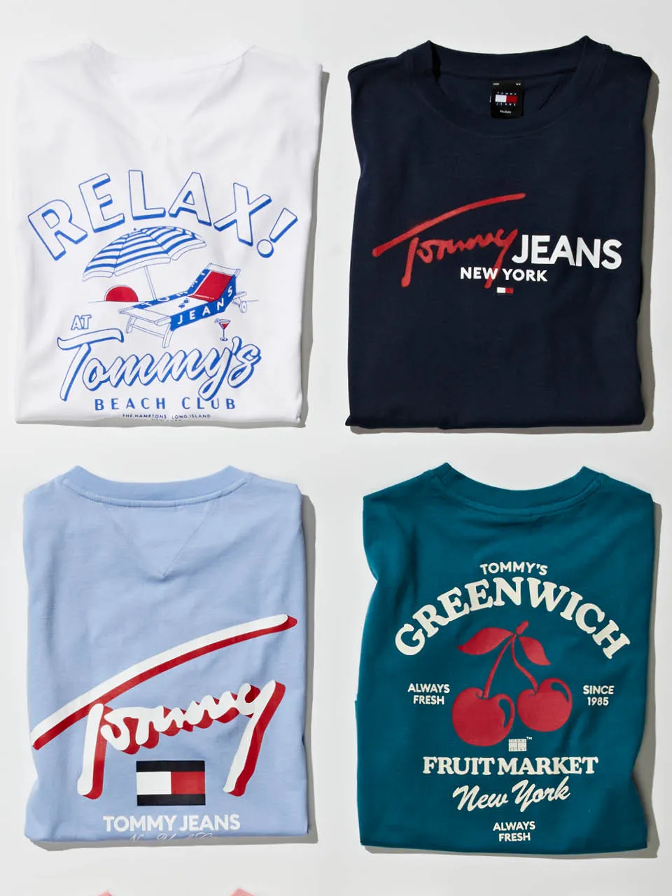 Áo phông của Tommy Hilfiger phù hợp nhiều lứa tuổi
