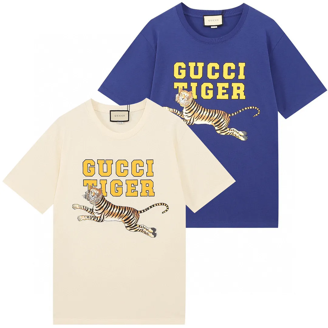 Áo Phông Gucci Tiger Print T-Shirt