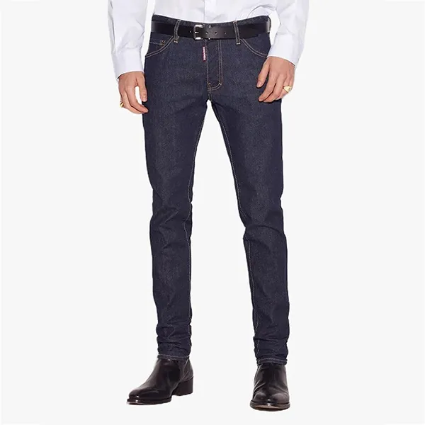 Quần Jean Nam Dsquared2 Men's Modern Slim Fit S79LA0054 Coolguy Màu Xanh Đen Size 44