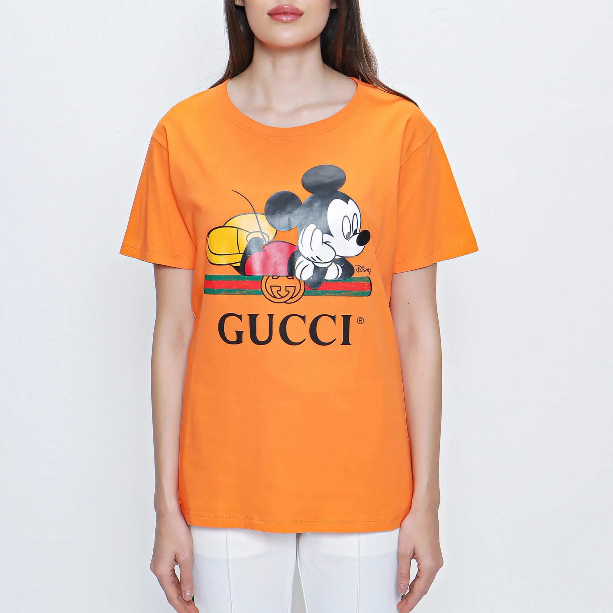 Áo Phông Gucci Mickey Mouse Print T-Shirt
