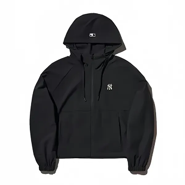 Áo Khoác Gió MLB New York Yankees 3FWJB0144-50BKS Màu Đen Size S
