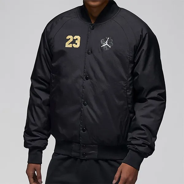 Áo Khoác Nam Nike Jordan Jacket Jordan Dragon Year Black FZ6436-010 Màu Đen Size M