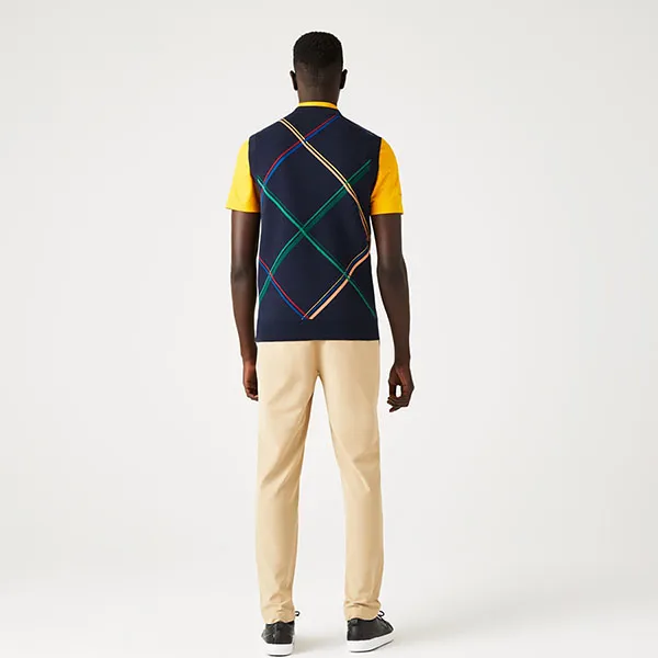 Áo Len Nam Lacoste Presidents Cup Lacoste SPORT Colourful Checked Sweater AH0729 166 Màu Xanh Navy Size 2 - Thời trang - Vua Hàng Hiệu