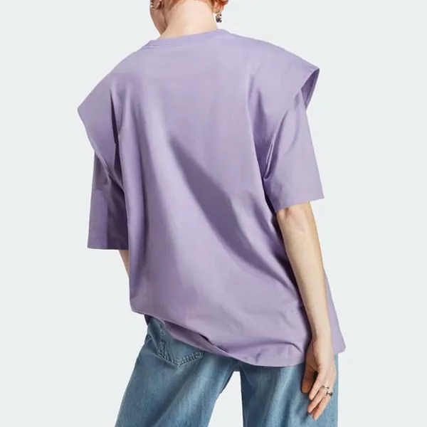Áo Phông Nữ Adidas Originals Logo Printed Two Piece Tshirt IC7203 Màu Tím Size M
