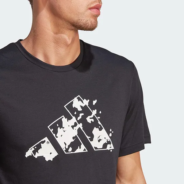 Áo Phông Nam Adidas Graphic Seasonal Train Essentials Tshirt IJ9601 Màu Đen Size L - Thời trang - Vua Hàng Hiệu