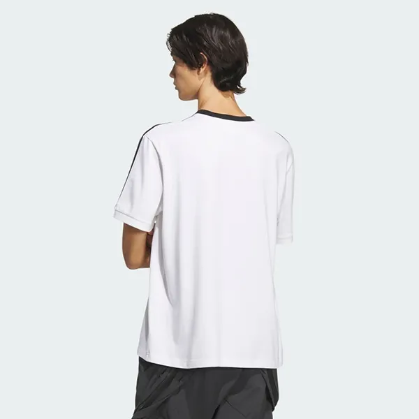 Áo Phông Nam Adidas Trefoil Logo Play Football Graphic Short Sleeve Tshirt IW6310 Màu Trắng Size M