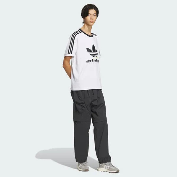 Áo Phông Nam Adidas Trefoil Logo Play Football Graphic Short Sleeve Tshirt IW6310 Màu Trắng Size M