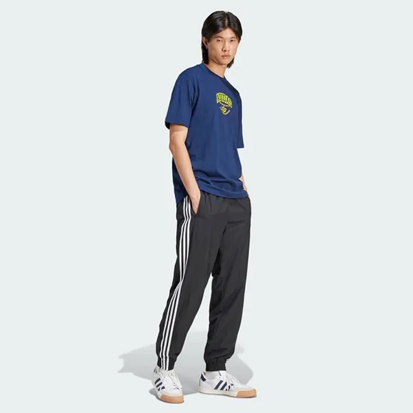 Áo Phông Nam Adidas VRCT Short Sleeve Tshirt IS0184 Màu Xanh Navy Size M