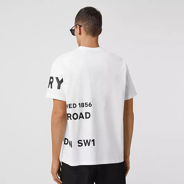 Áo Phông Nam Burberry Horseferry Print TShirt White 80406911 Màu Trắng Size S - Thời trang - Vua Hàng Hiệu