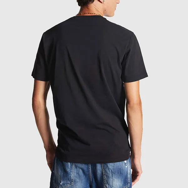 Áo Phông Nam Dsquared2 Tshirt S74GD1258 D20014 900 Màu Đen Size S - Thời trang - Vua Hàng Hiệu