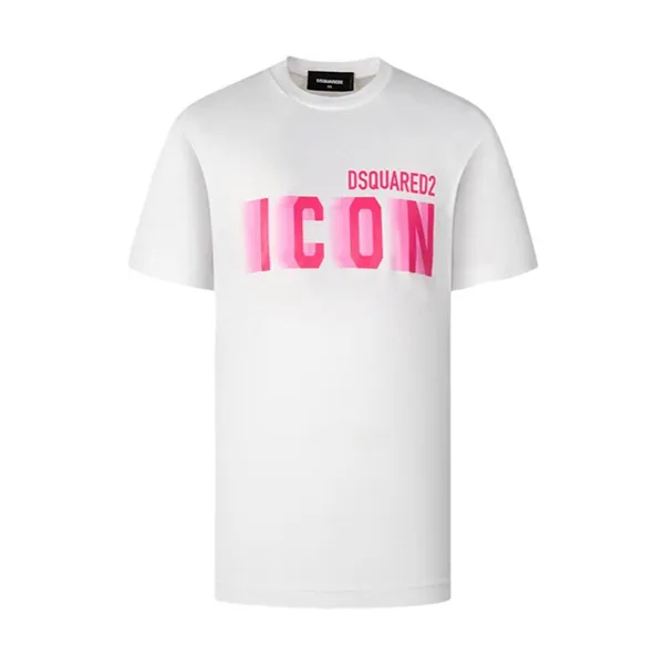 Áo Phông Nam Dsquared2 Tshirt S79GC0082 S23009 967X Màu Trắng Size S