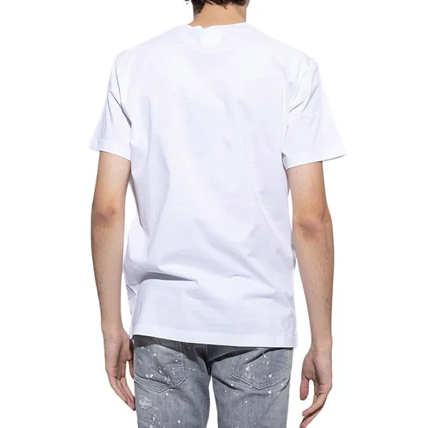 Áo Phông Nam Dsquared2 Tshirt S79GC0082 S23009 967X Màu Trắng Size S